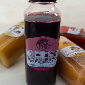 jus de fleur d'hibiscus (bissap)